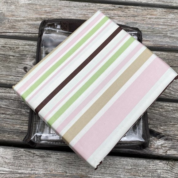 Baby GAP Organic Cotton Stripes Fitted Crib Sheet - Picture 2 of 12